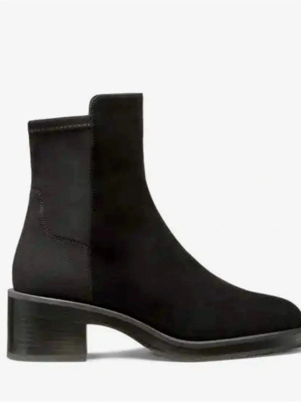 Stuart Weitzman Kaia 5050 Classic Women's Black Chelsea Ankle Boots